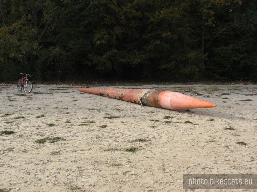 Rakieta V2 na plaży w Gdyni