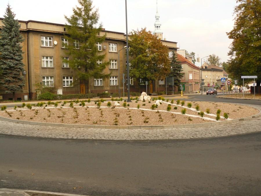 Nowe rondo w Tarnowskich Górach wreszcie gotowe