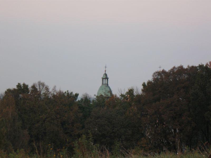 Wieża Sanktuarium w Borku Starym.