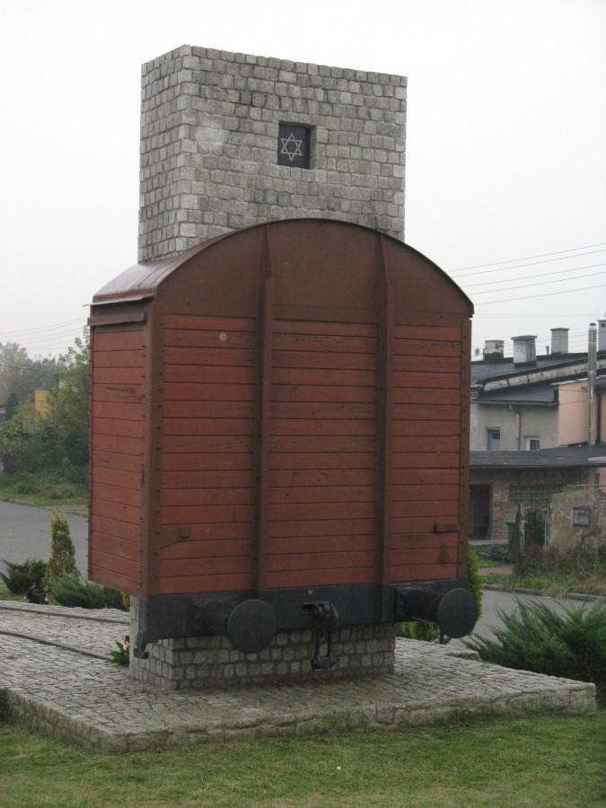 Pomnik pamięci będzińskich Żydów (Pl. Bohaterów Getta)