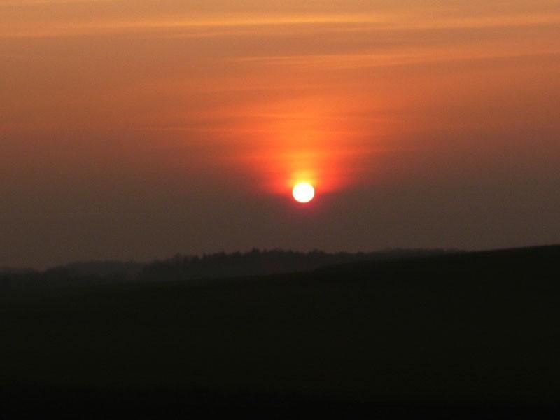 Zachód słońca