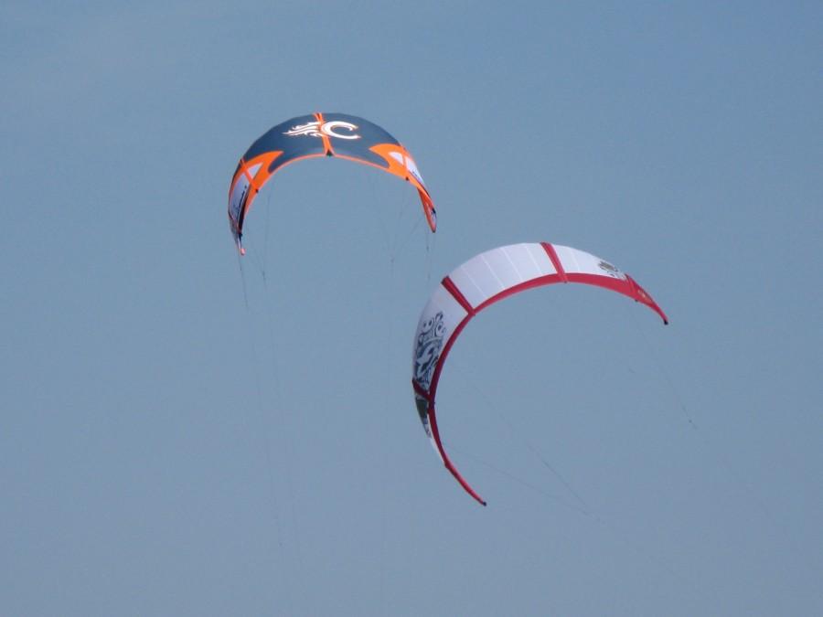 Latawce kitesurfingowców