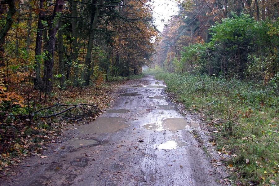 Rozmiękłe drogi