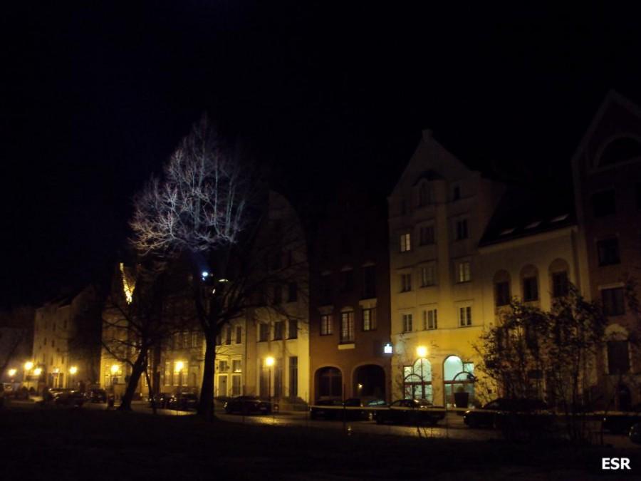 Elbląg - ulica Mostowa.