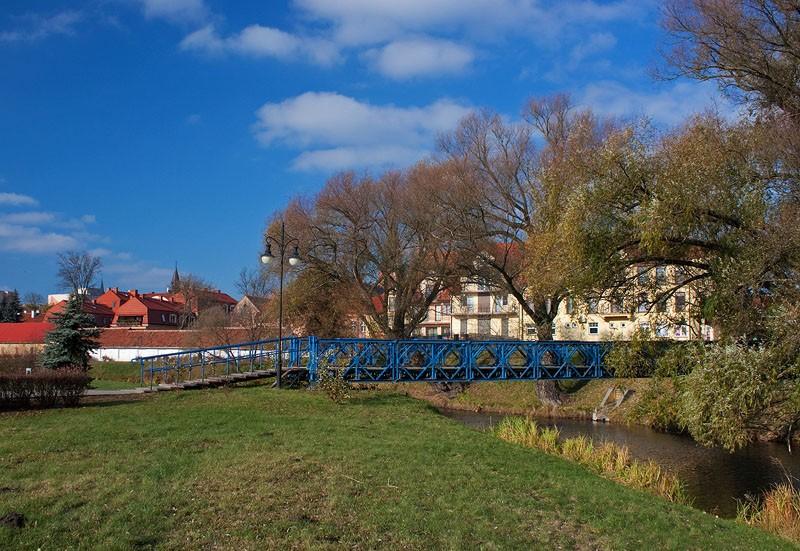 Mostek na rzece Ełk
