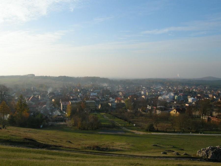 Widok na Olsztyn