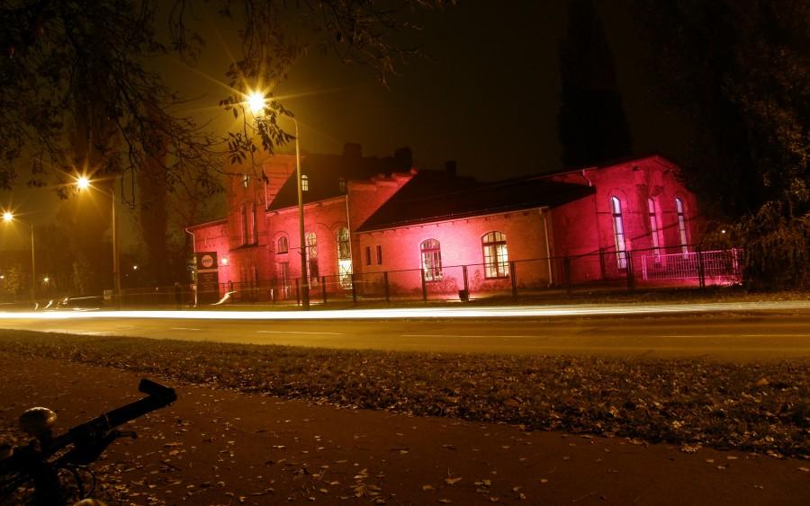 Czerwona iluminacja