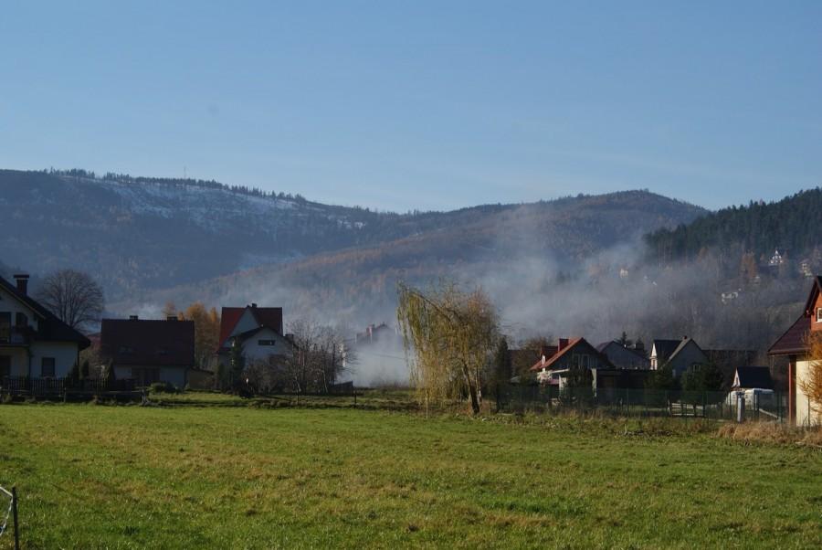 W górach śnieg, niżej wiosna:)