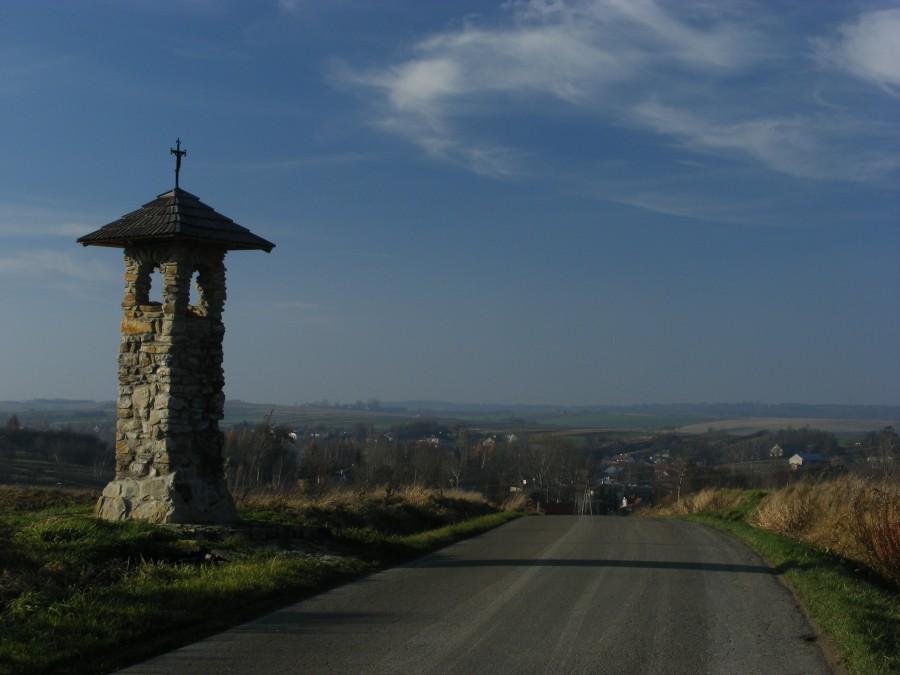Widok w stronę Zgłobnia