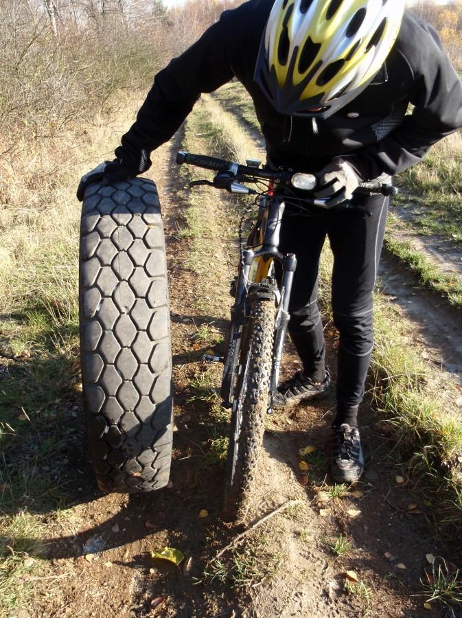 Przydałby się lepszy bieżnik