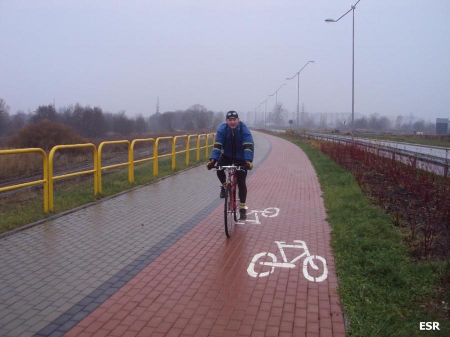 Ścieżka rowerowa na Modrzewinę