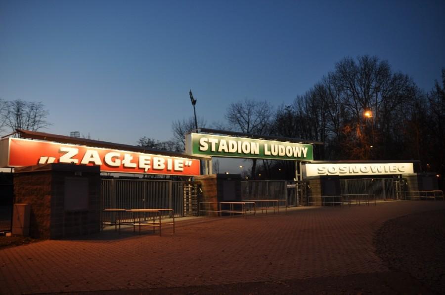 Wejśćie na Stadion Zagłebia