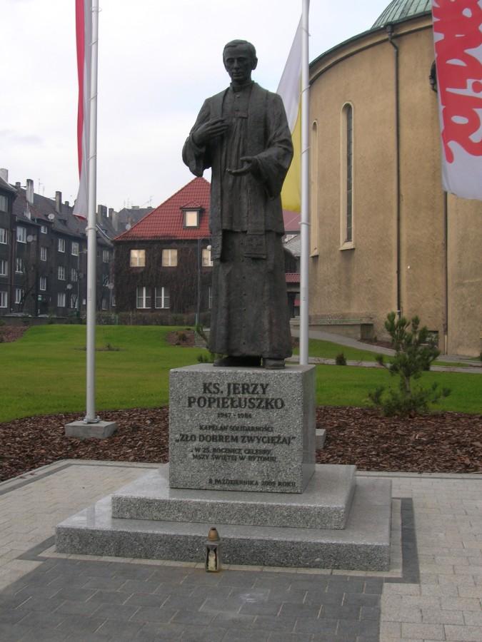 Pomnik księdza Jerzego Popiełuszki