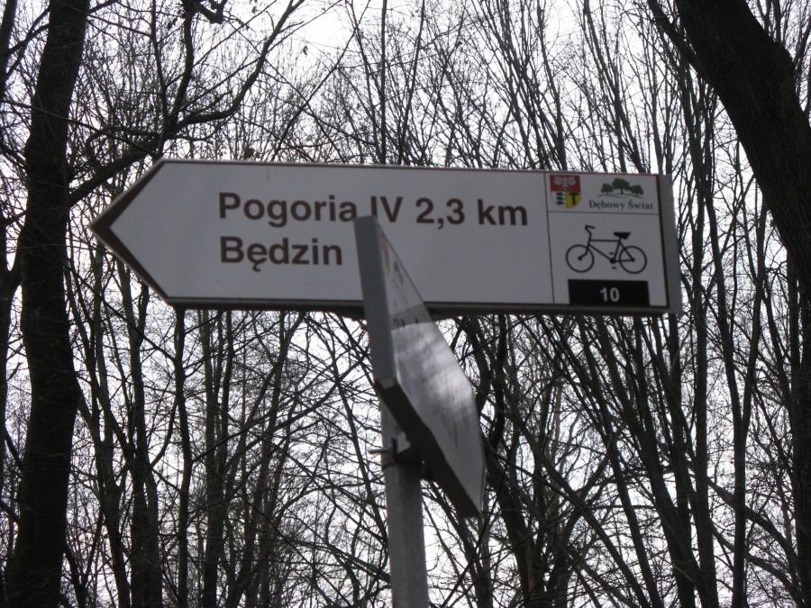 Oznakowanie szlaku rowerowego