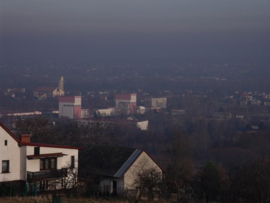 Widok na Kobiernice z Bujakowa