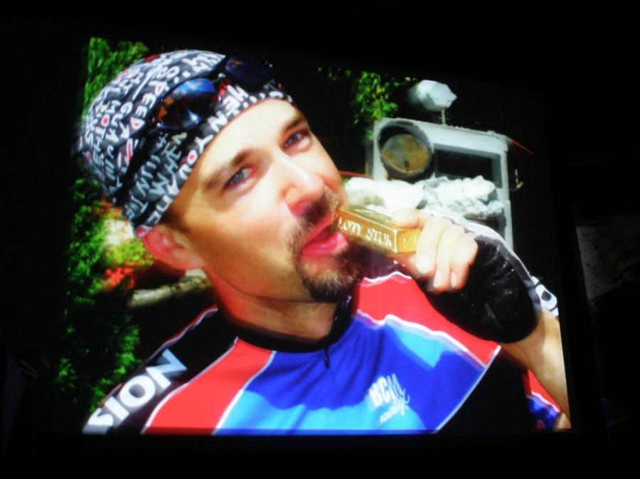 JPbike podczas prezentacji :)