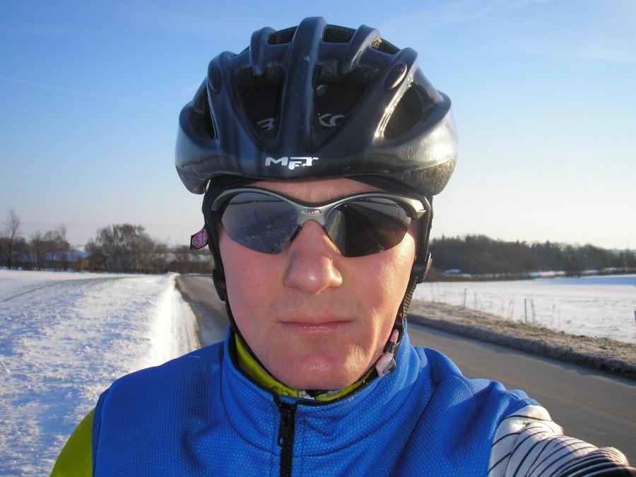 –7°C+rower= ;-) Bucz we własnej osobie
