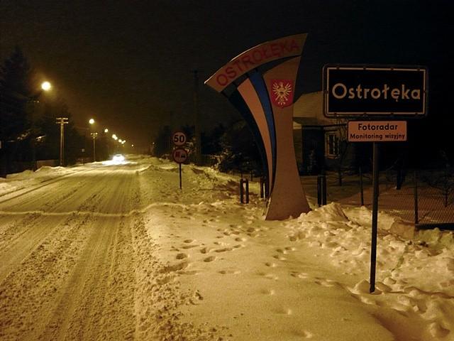 Rzekuń - droga Ostrołęka - Ostrów Mazowiecka