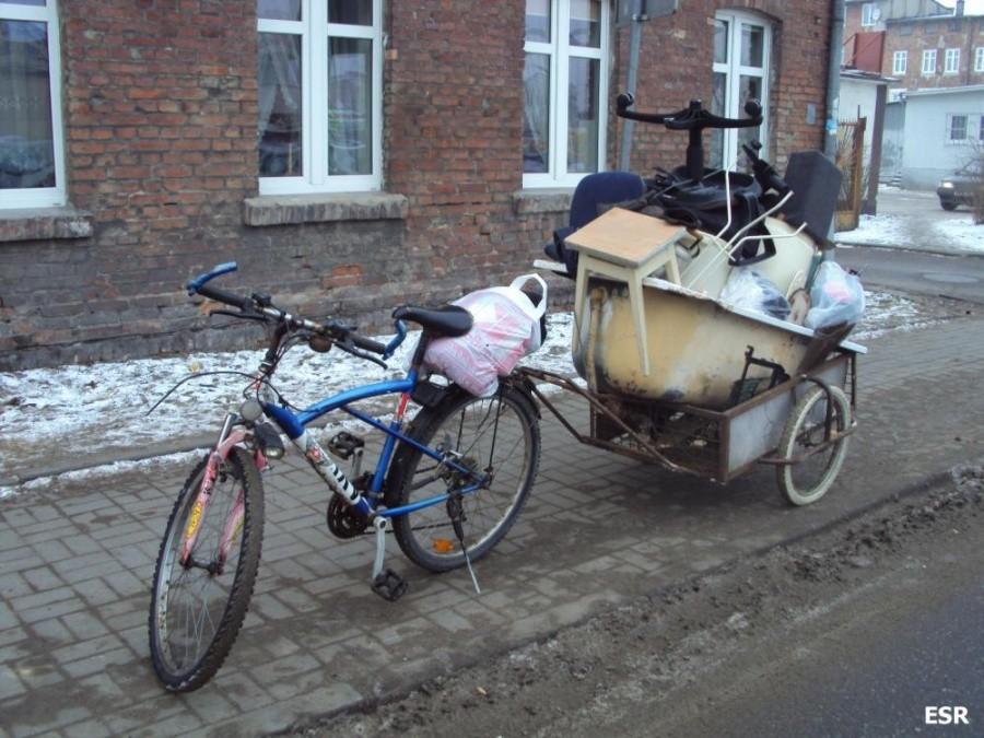 Rowerowy TIR