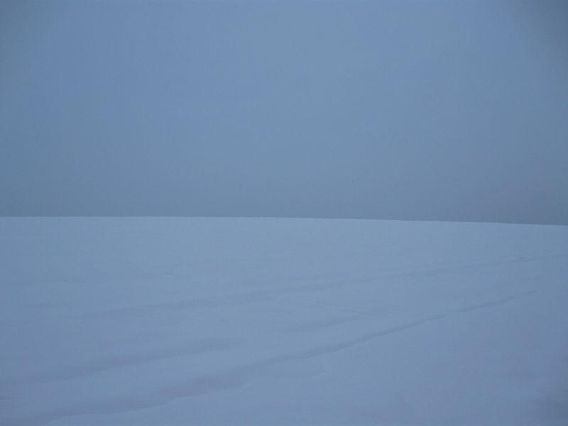 Śnieżna pustynia.