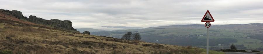 Panorama na The Cow and The Calf