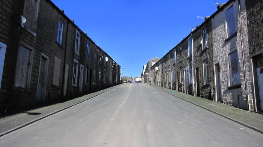 Uliczka w Colne - Lancashire