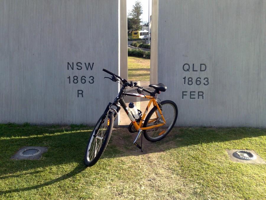 Na granicy stanowej [Gold Coast, QLD, Australia