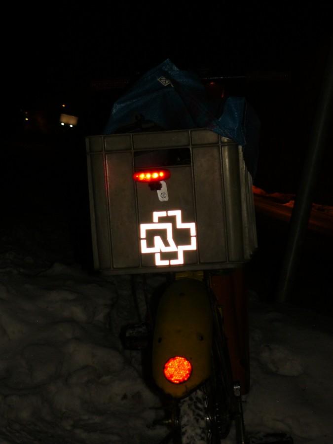 Kolejne z cyklu "Bądź widoczny na drodze " :P