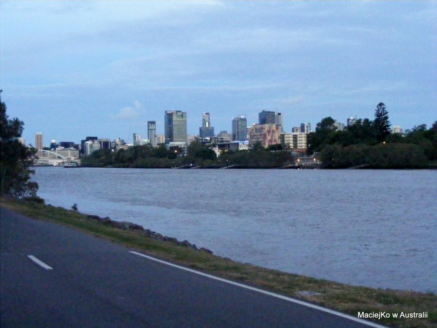 Brisbane City widok od zachodu [Brisbane, QLD, Australia]