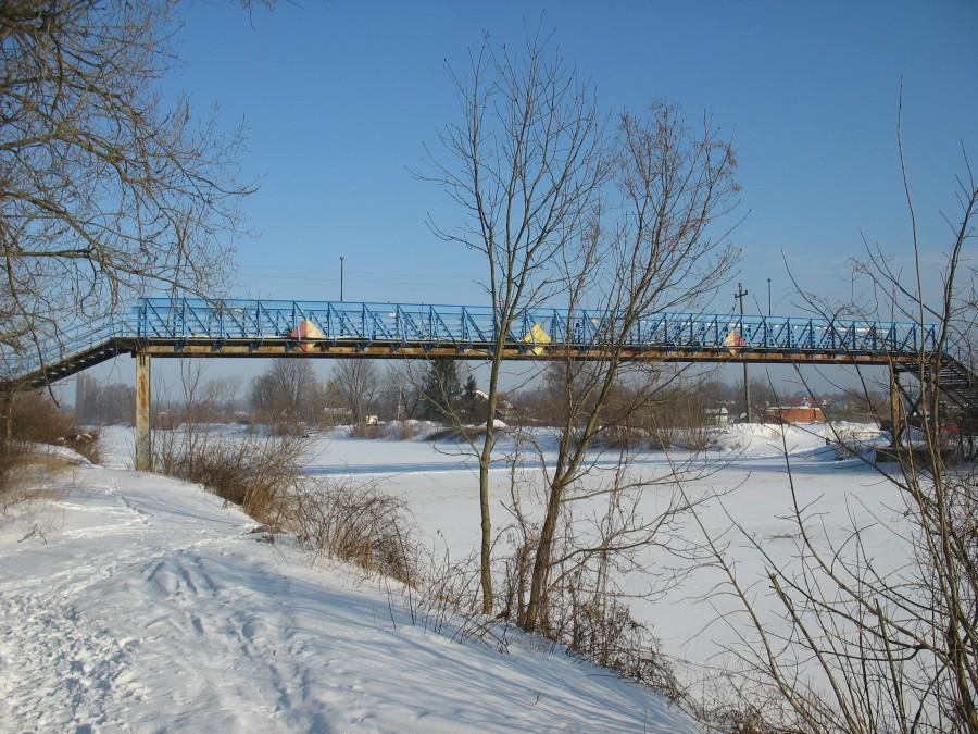 Nieporęt - kładka nad Kanałem Żerańskim