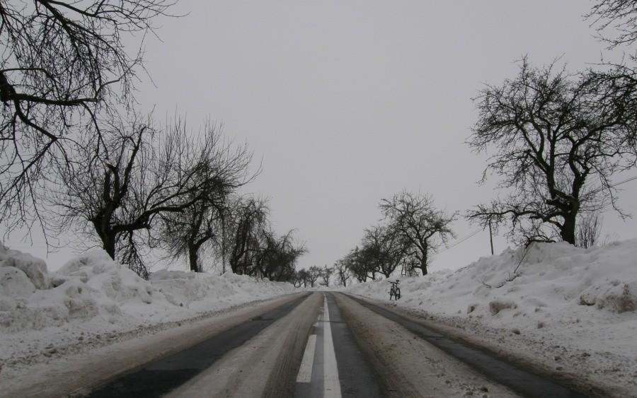 Zimowa szosa