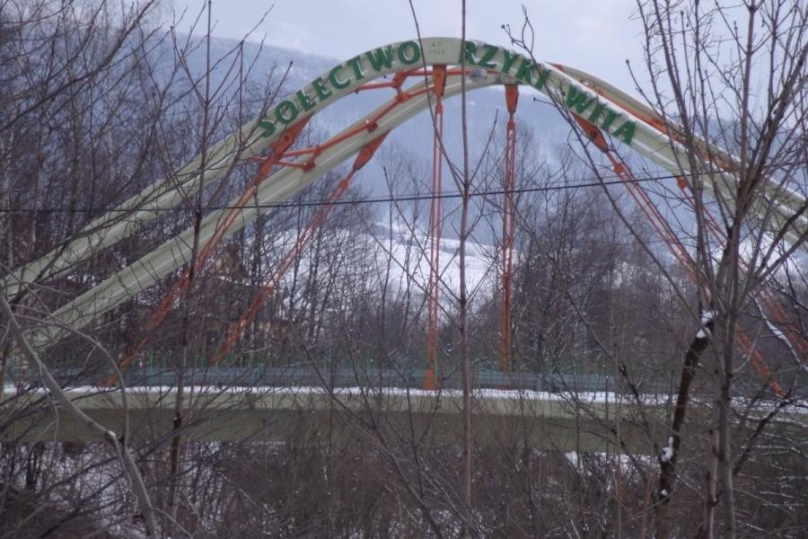 Bardzo fajny most w Rzykach