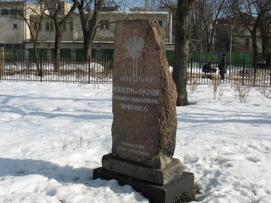Park Znicza - pomnik