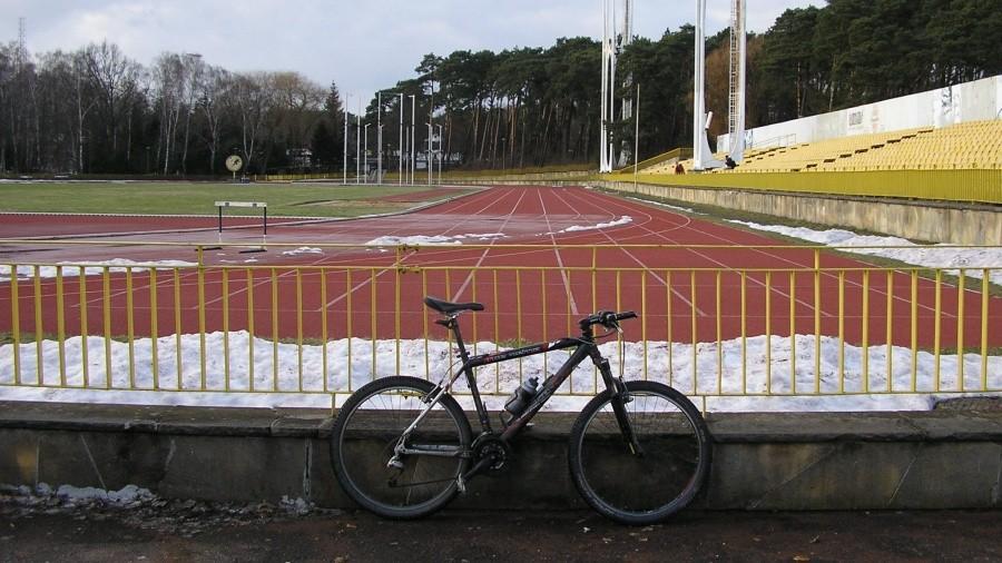 Przy stadionie lekkoatletycznym Olimpii