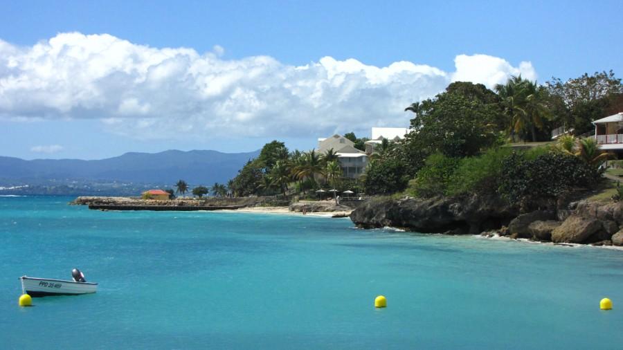 Plaza w Le Gosier - Guadeloupe