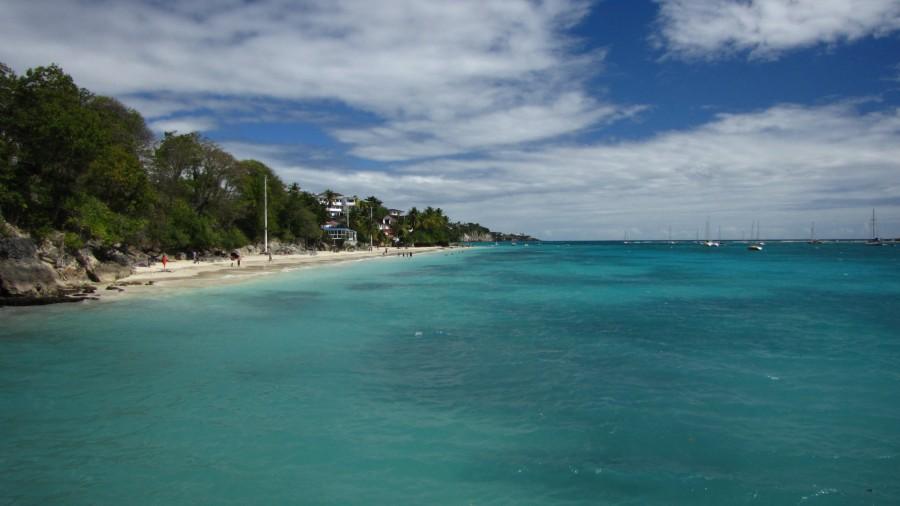 Plaza w Le Gosier - Guadeloupe