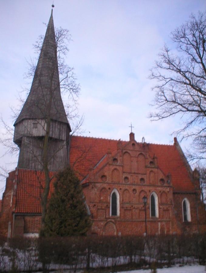 KOŃCZEWICE- XIV w. KOŚCIÓŁ pw. MATKI BOŻEJ WNIEBOWZIĘCIA