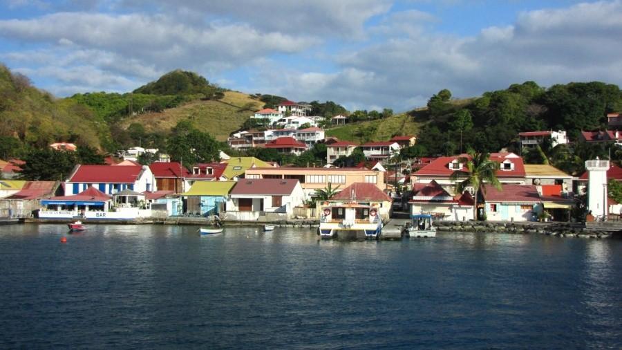 Widok na Les Saintes