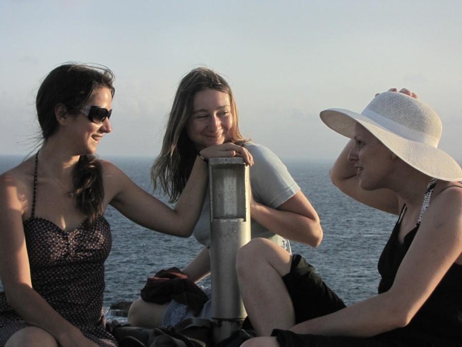 Sally, Ania & Sabina; Pointe des Châteaux, Grande-Terre, Gwadelupa