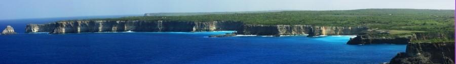 Pointe de la Grande Vigie, Grande-Terre, Gwadelupa - panorama