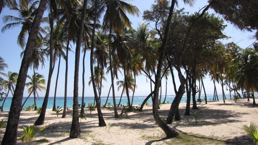 Plage de la Feuillere, Capesterre, Marie Galante, Gwadelupa