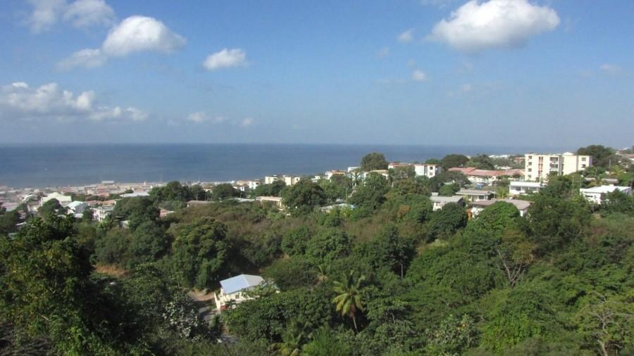 Miasto Basse-Terre na wyspie Basse-Terre, Gwadelupa
