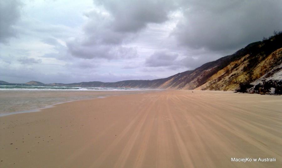 Plaża [Rainbow Beach, QLD, Australia]