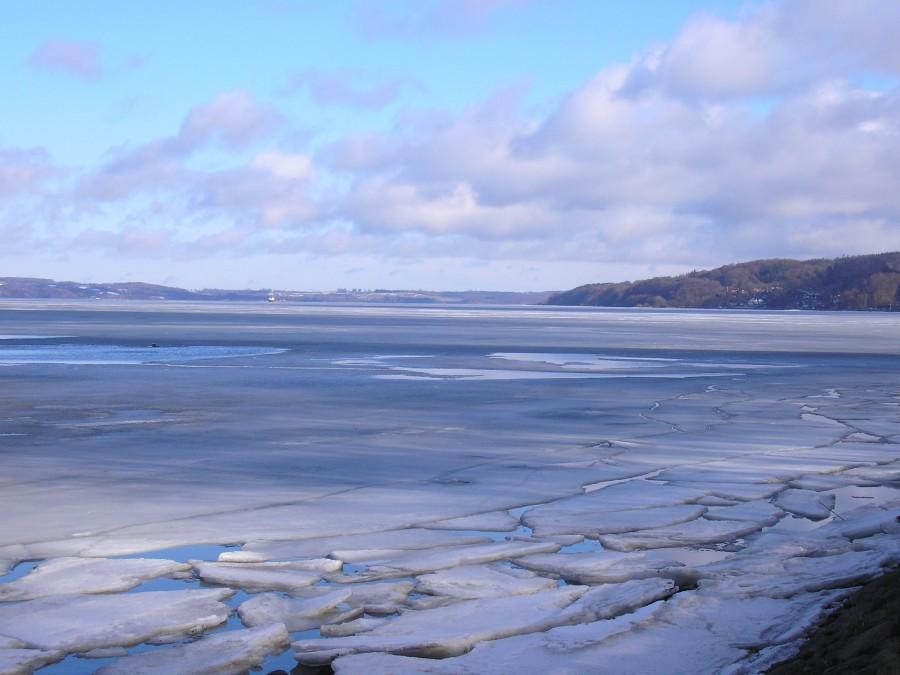Vejle Fjord skuty lodem
