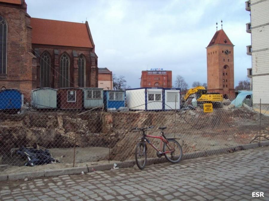 Elbląskie cegły.