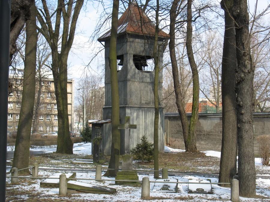 Cmentarz Kamionkowski - dzwonnica