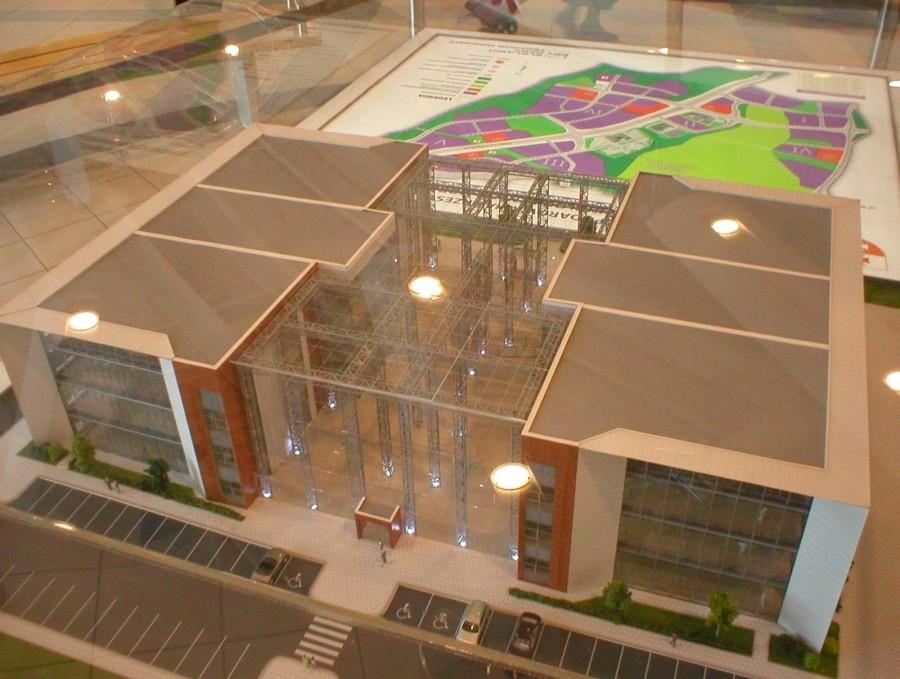 MAKIETA CENTRUM LOGISTYCZNEGO