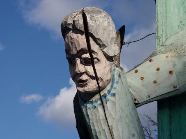 Anioł z szopki olsztyńskiej