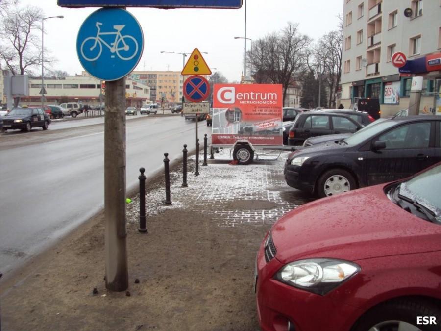 Ścieżka rowerowa.