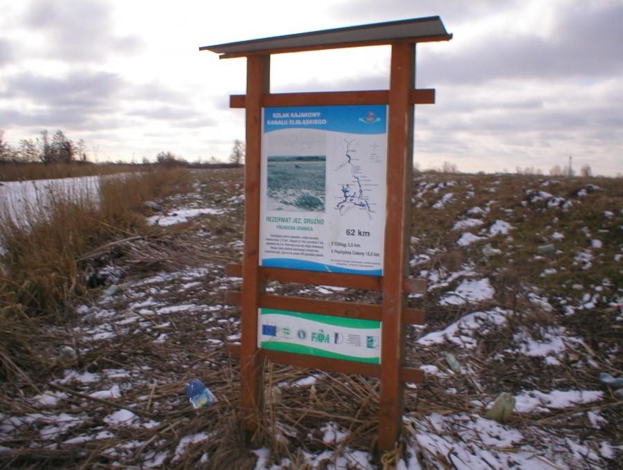 TABLICA SZLAKU KAJAKOWEGO